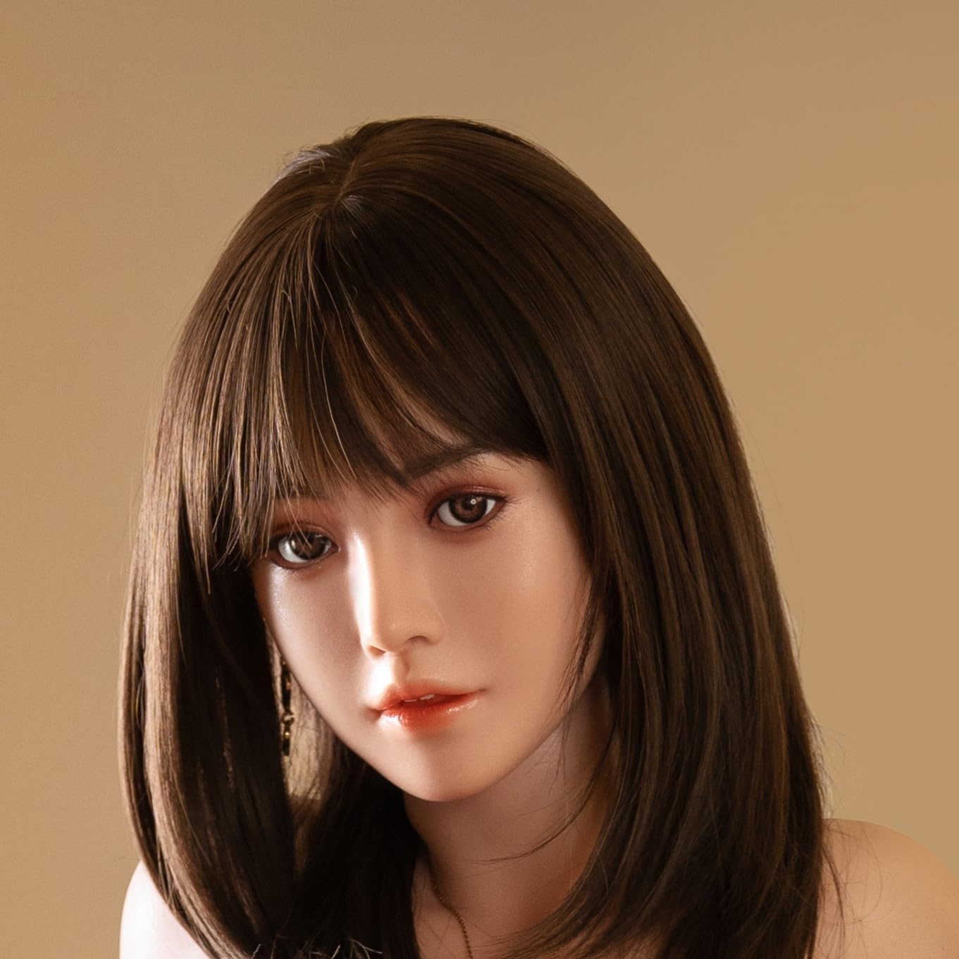 フィギュア ヘッド単体 100%シリコン製Head　ともこの画像