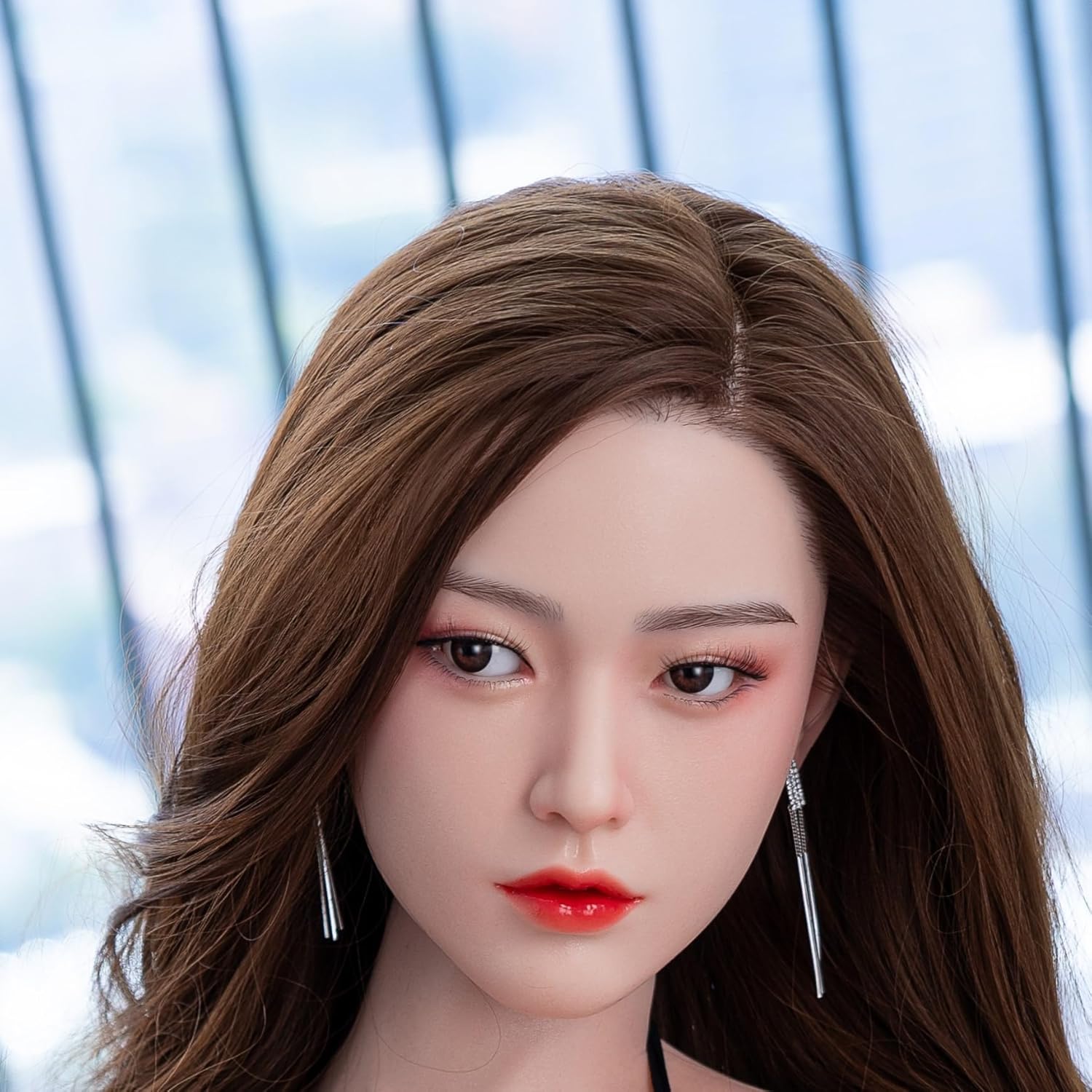 フィギュア ヘッド単体 100%シリコン製Head  あかねの画像