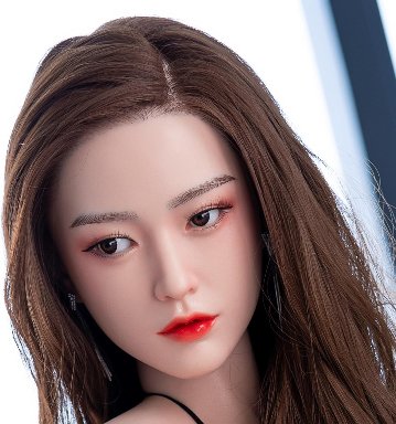 フィギュア ヘッド単体 100%シリコン製Head  あかねの画像