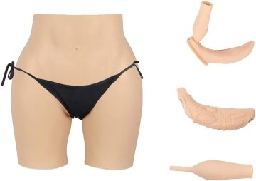 女装用シリコンリアルパンツの画像