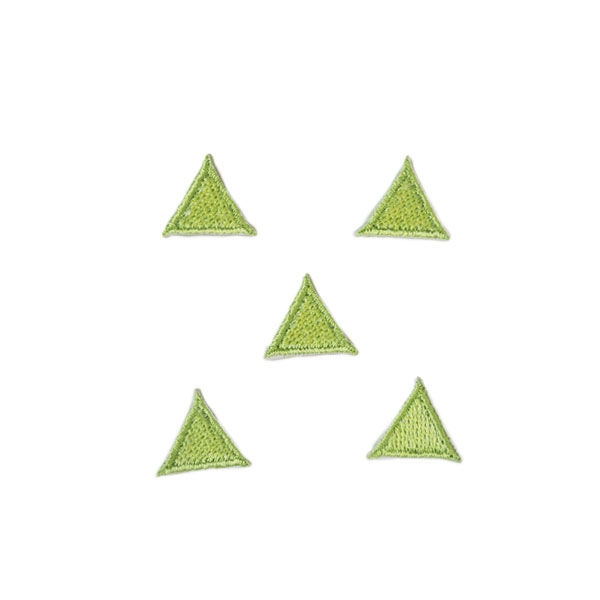 ちいさな三角形のワッペン画像