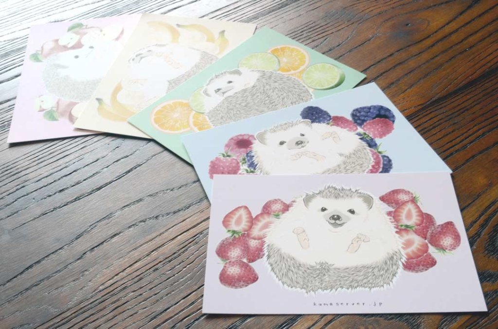 ポストカード5枚セットの画像