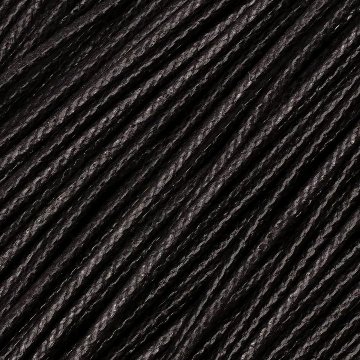 【ブラック】ロー引き靴紐 石目柄 丸 2mm幅の画像