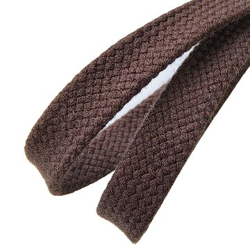 604-L・コットン・8.5ｍｍ・平・50色 51ディープブラウンの画像