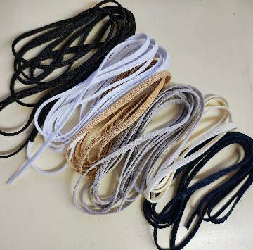 【OUTLET】ゴム平シューレース(6mm幅)の画像