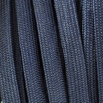 【OUTLET】ポリエステル平10ｍｍ幅シューレース・ネイビー(625）の画像