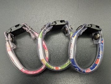 【交通安全】事故ない輪守（緑・ピンク・紫）の画像