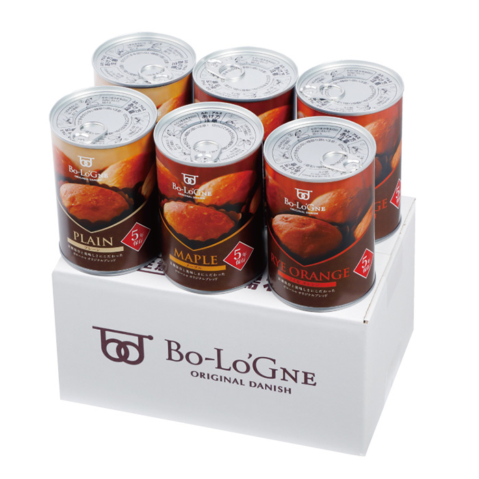 備蓄deボローニャ ブリオッシュタイプ 6缶セット（1缶2個入｜5年保存）の画像