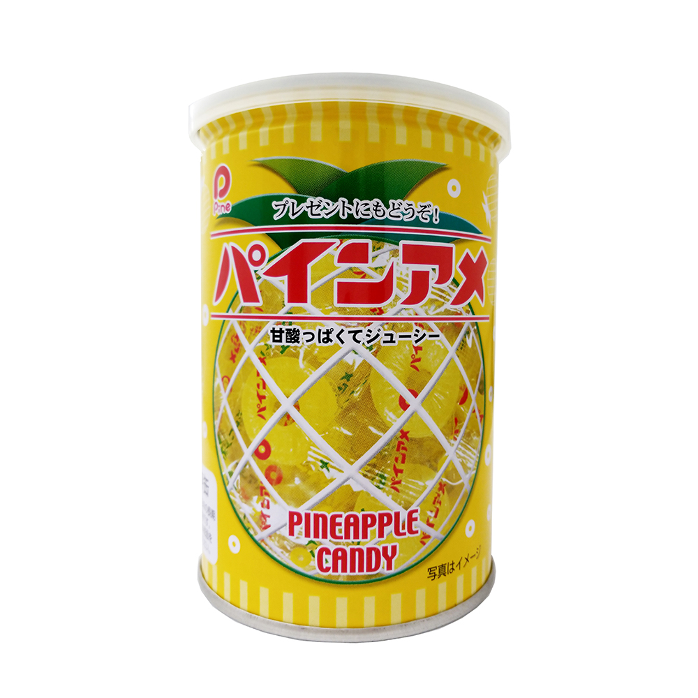 パインアメ缶 5年 90g 12缶入/箱 〔賞味期限：2029年8月以降〕の画像