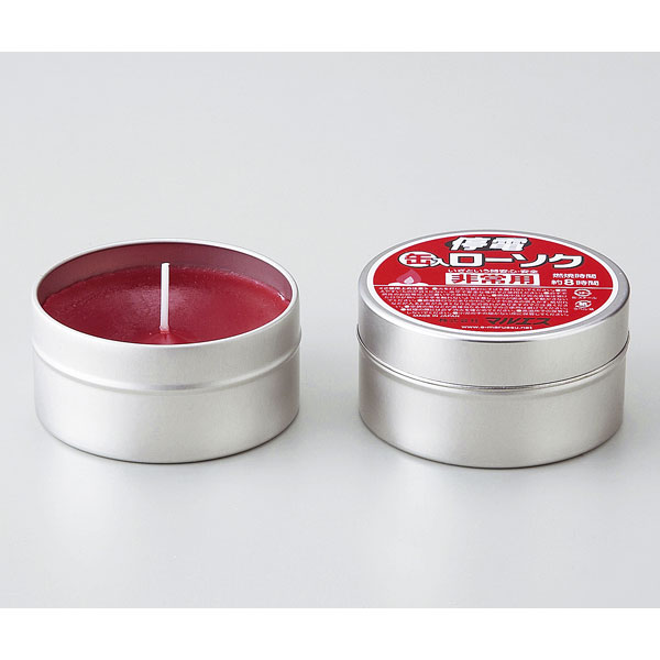 非常用 ろうそく 停電缶入 ローソク 防災用品 停電対策 キャンドル 蝋燭 防災グッズ 備蓄 備えの画像