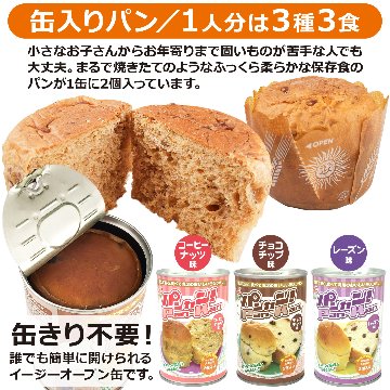 10人用 非常食 3日間(9食) 計90食分セットSの画像