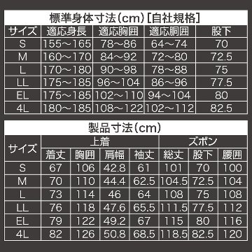 パノラマバッグインスーツ AS-5140 レインウェア 上下セット 自転車 リュック対応 マックの画像