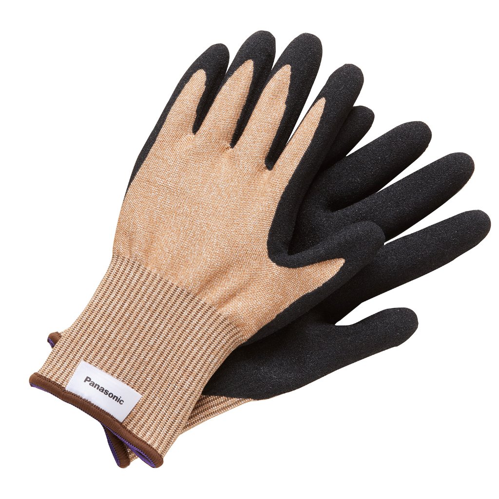 パナソニック タングステン 耐切創手袋 ストロングンテ デイリーユース 手のひら柔らかゴム 刃物 ガーデニング 庭木の剪定 アウトドア DIY 災害時の備え WKTG3の画像