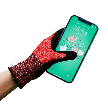 パナソニック タングステン 耐切創手袋 ストロングンテ デイリーユース 手のひら柔らかゴム 刃物 ガーデニング 庭木の剪定 アウトドア DIY 災害時の備え WKTG3の画像