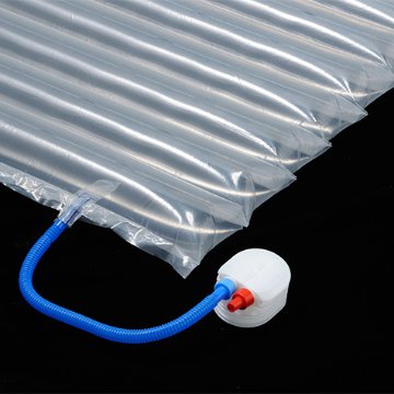 コンパクトエアーベッド 空気入付 CA-200 ナカガワ | 災害備蓄 日本製 防災 非常用 ベッドの画像