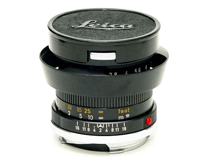50/2 Summicron L#なし !  (made in Germany) ライカＭ用  後キャップ付  メタルレンズフード付　フードキャップ付　　 距離計連動　の画像