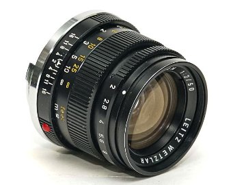 50/2 Summicron L#なし !  (made in Germany) ライカＭ用  後キャップ付  メタルレンズフード付　フードキャップ付　　 距離計連動　の画像