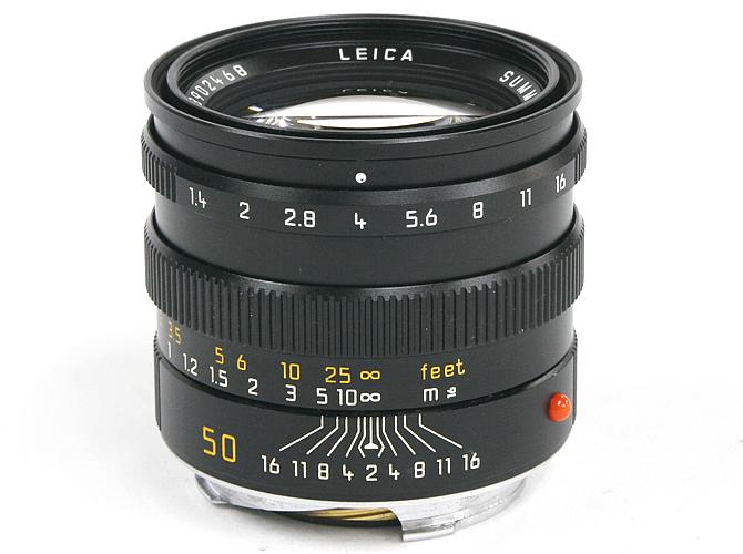 50/1.4 SUMMILUX (ズミルックス) (made in Germany) ライカＭ用 フード組込み 距離計連動の画像