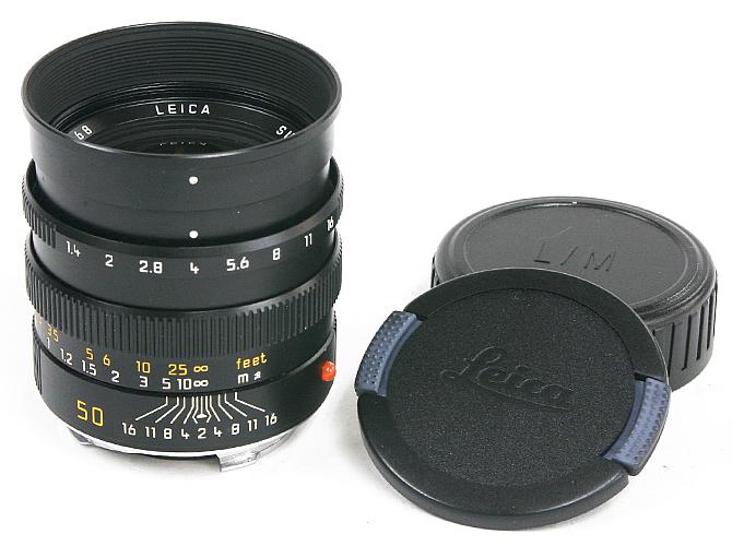 50/1.4 SUMMILUX (ズミルックス) (made in Germany) ライカＭ用 フード組込み 距離計連動の画像