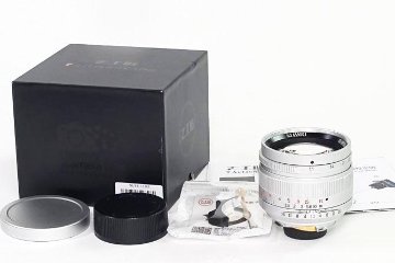 50 /1.1 七工匠 7Artisans (chrome ) ライカＭ用 距離計連動 フランジ、距離計連動調整済み 新品未使用　元箱付の画像