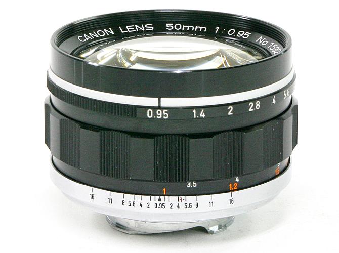 50/0.95 Canon Lens ライカＭ用  距離計連動 L#15329 Kenko MC Skylight filter 付  前後キャップ付　 98% (極上品)の画像