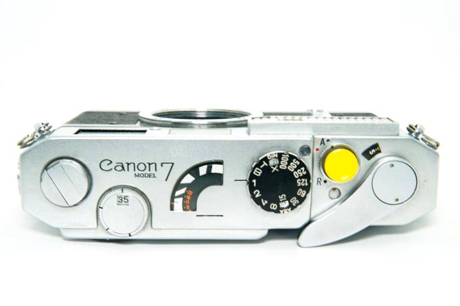 Canon 7 ボデーのみ B#810046　セレンメーター不良画像