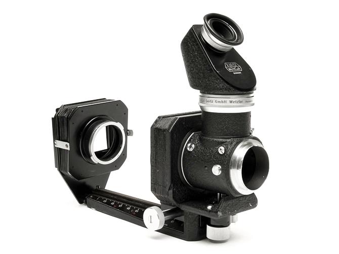 Leica Visoflex 1 型 M用 ウエストレベルファインダー付 オン→M　メン→L39 1型用ベローズ+蛇腹(フード付) 画像