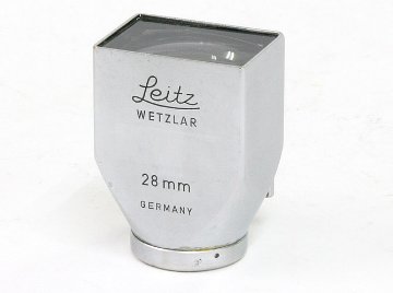 Leica 28mm 用  メタルファインダー(Chrome) 画像