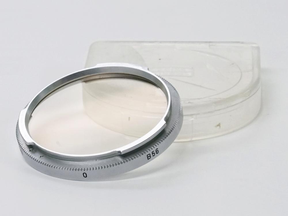 Contarex 21ﾐﾘ～135ﾐﾘ用 (B56) UVフィルター (純正)　 外バヨネットの画像