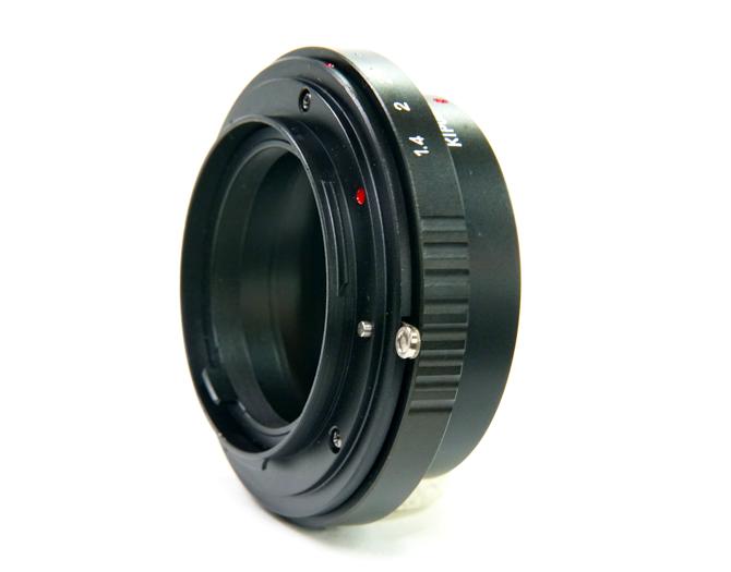 アダプタリング CRX - m4/3  Contarex レンズをマイクロ 4/3カメラに使用 絞り作動します、 新品画像