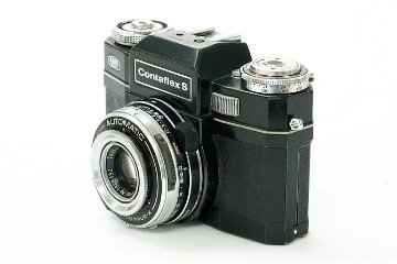 Contaflex S スーパーBC 50mm F2.8 Tessar Synchro-Compur M.X.V.レンズシヤッター　　　　　　　　　　　　　　　　　Cds TTLメー内蔵(作動不良)の画像
