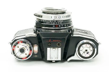 Contaflex S スーパーBC 50mm F2.8 Tessar Synchro-Compur M.X.V.レンズシヤッター　　　　　　　　　　　　　　　　　Cds TTLメー内蔵(作動不良)画像
