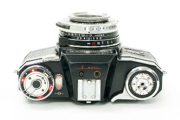 Contaflex S スーパーBC 50mm F2.8 Tessar Synchro-Compur M.X.V.レンズシヤッター　　　　　　　　　　　　　　　　　Cds TTLメー内蔵(作動不良)の画像