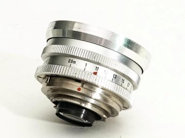 50/1.9 Retina-Xenon Schneiider Germany Retinaflex-Nikonマウントアダプタ付  専用フード付 L#6721865 85%画像