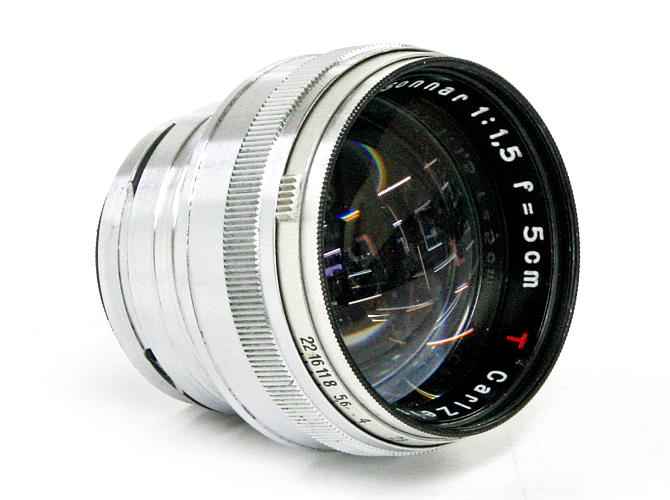 50/1.5 Sonnar T Contax 用 、SN.2859977　90% 美品の画像