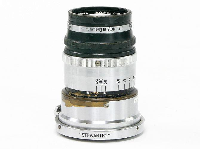 89/3.5 Definex ,Coated Lenses Contax 用 ROSS London, Made in England Sony NEX/E マウントアダプター付　L#201649の画像
