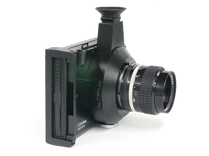 CONTAX PREVIEW Nikon F マウント アングルファインダー付 B#000406 85%の画像