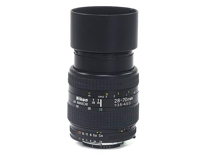 28-70mm f/3.5-4.5 G AF Lens Nikon AF-S Zoom Nikkor  メタルフード付 L#3258761  90%画像