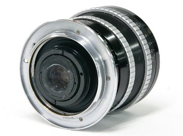 28mm F3.5 Angenieux (フランス) Nikon F マウント 真円絞りの13枚羽根(手動絞り) プリセット絞り　L#382960 直進式へリコイド　後期型  ボデーは別売り　 80%画像