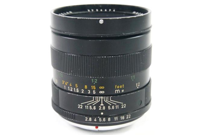 60/2.8 MACRO-ERMARIT (Leitz Wetzrar) Nikon F マウント  　手動絞り L#2724474 光学系90%以上　鏡胴78%の画像