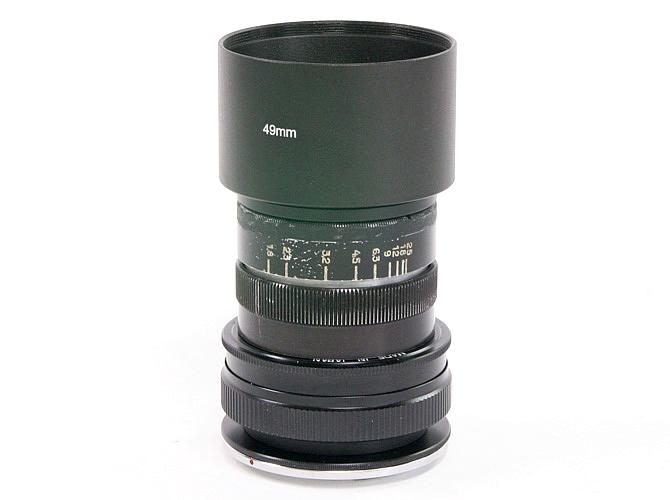 75mmF1.8 PAN-TACHAR (ASTRO BERLIN) Astro-Gesellschaft ニコン F マウント  真円絞り(手動絞り) ノーコート 49mmフィルターアダプタリング付の画像