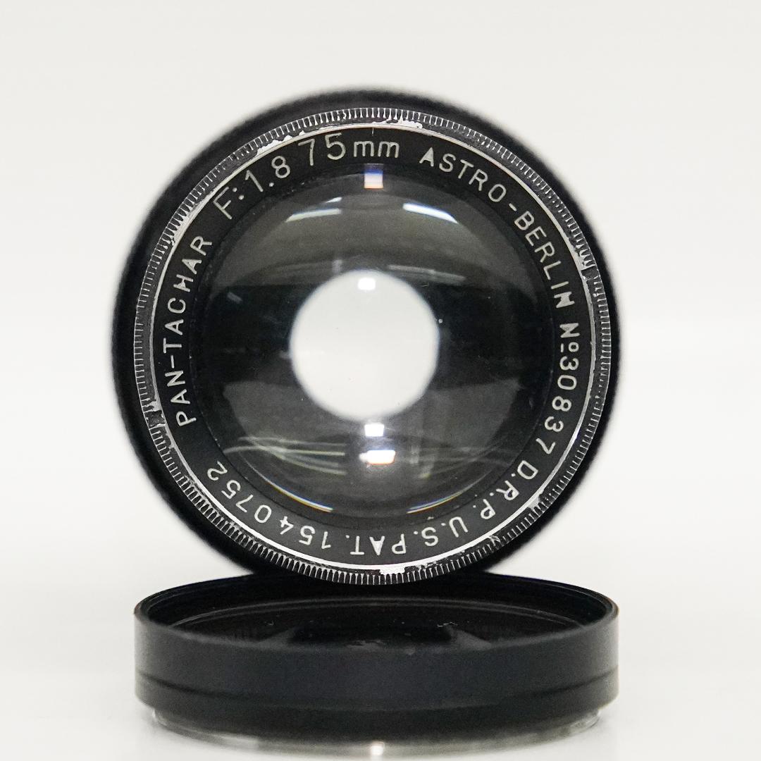 75mmF1.8 PAN-TACHAR (ASTRO BERLIN) Astro-Gesellschaft M42  真円絞り(手動絞り) ノーコート 49mmフィルターアダプタリング付の画像