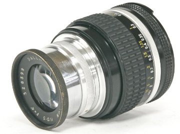 100/3.5 Dallmeyer  (England) Nikon F マウント  真円絞り L#28599 90%画像