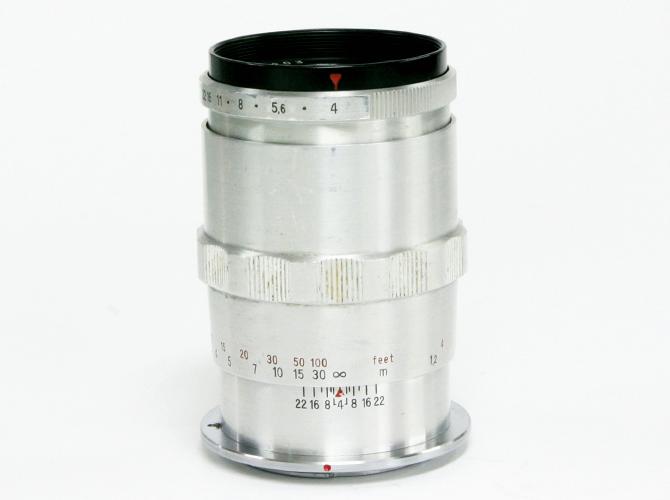 135/4 Sonnar Nikon F マウント  真円絞り(手動絞り) プリセット絞り 85%の画像