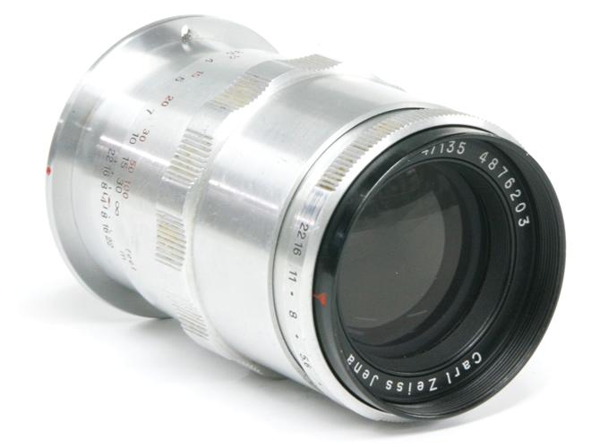 135/4 Sonnar Nikon F マウント  真円絞り(手動絞り) プリセット絞り 85%の画像