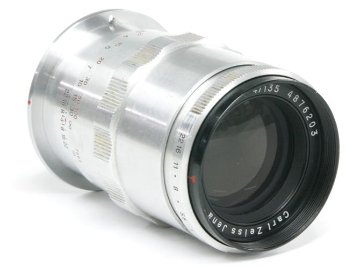 135/4 Sonnar Nikon F マウント  真円絞り(手動絞り) プリセット絞り 85%の画像
