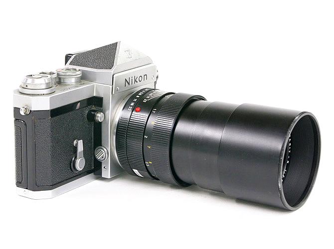 135/2.8 ELMARIT-R (Germany) Nikon F マウント フード内臓 後キャップ付 L#2173125 90%画像