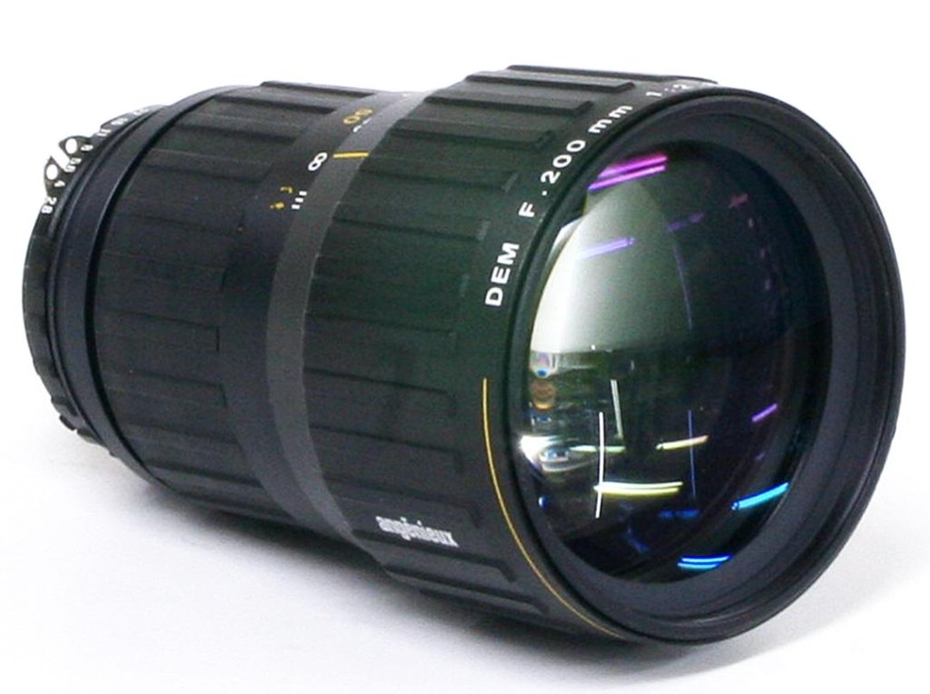 200/2.8 angenieux (Lens made in France) Nikon 用 (Ais)  フード内蔵　L#1527394 ボデ−別売り、 95%の画像