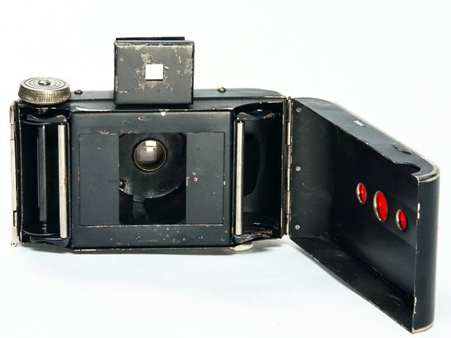 手のひらサイズのベストカメラ Rareモノ Ruberg "Futuro" Cameras ベスト Germany 　 Rodenstock-Periskop 　Black画像