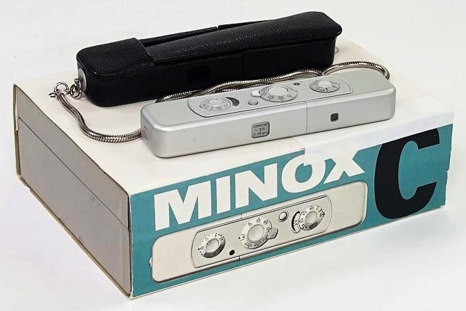 Minox C型 Camera Made in German　 B#2319479 15mm f3.5 COMPLAN(初期型) ケース,チェン,元箱付　保証なし 85%画像
